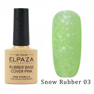 Elpaza Rubber Base Snow 03